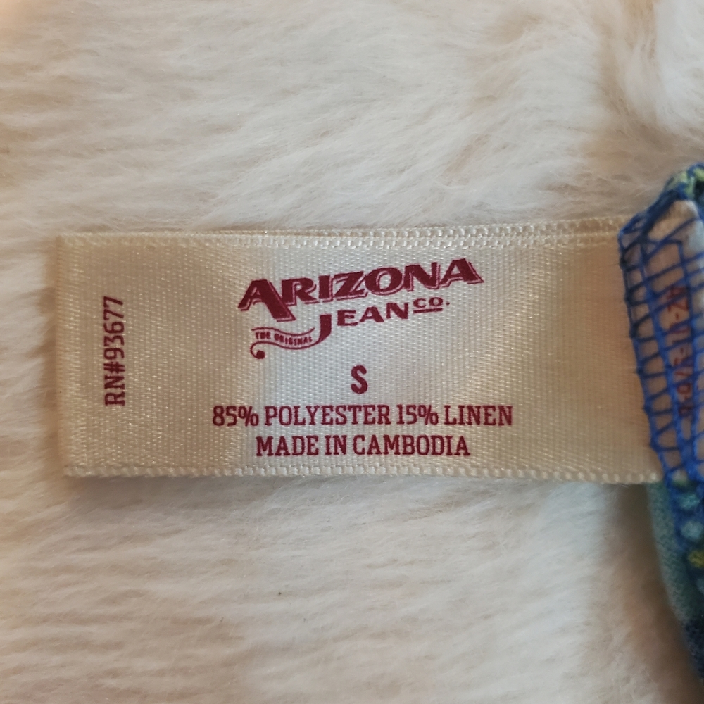 Arizona Jeans Floral Crop Top - Picture 7 of 8